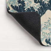 Tapis De Souris La Grande Vague au large de Kanagawa (Coin)