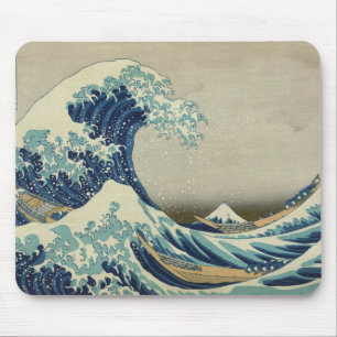 Tapis De Souris La grande vague de Hokusai outre de Kanagawa