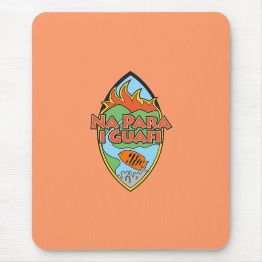 Tapis De Souris La Guam - le Mousepads (Devant)