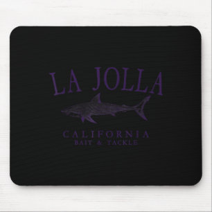 Tapis De Souris La Jolla Californie vintage plum art pêche