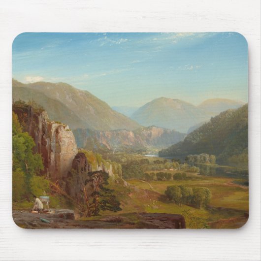 Tapis De Souris La Juniata River, Pennsylvanie par Thomas Moran (Devant)
