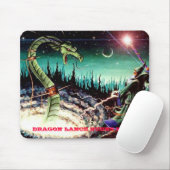 TAPIS DE SOURIS LA LANCE DE DRAGON BRÛLE CHAUD… (Avec souris)