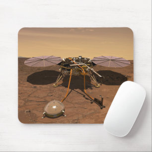 Tapis De Souris La Landre D'Insight Fonctionnant Sur La Surface De
