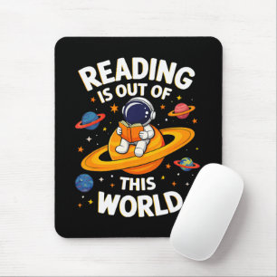 Tapis De Souris La lecture est hors de ce monde