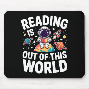 Tapis De Souris La lecture est hors de ce monde livres drôles d'es