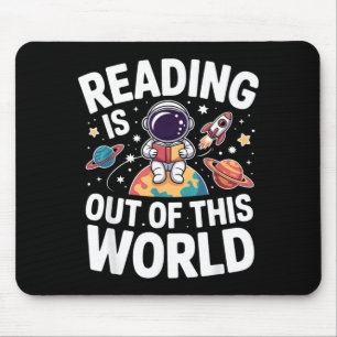 Tapis De Souris La lecture est hors de ce monde livres drôles d'es