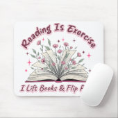 Tapis De Souris La Lecture Est L'Exercice... (Avec souris)