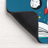 Tapis De Souris La lecture est un astronaute spatial hors de ce mo (Coin)