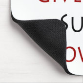 Tapis De Souris La lecture vous donne des super pouvoir (Coin)