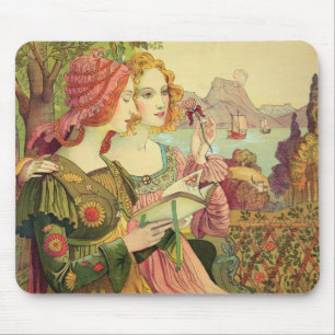 Tapis De Souris La légende d'or, 1897, de "L'Estampe Moderne",