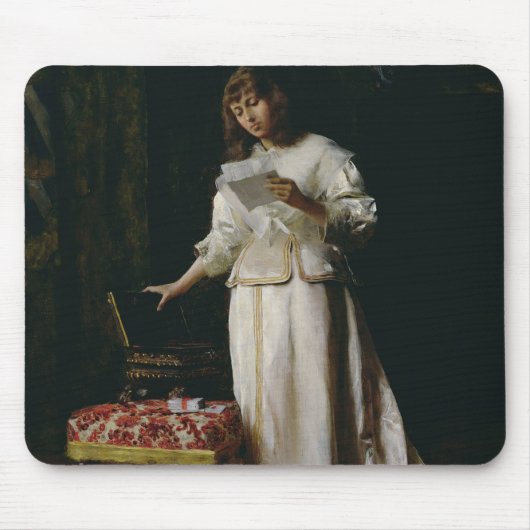 Tapis De Souris La lettre d'amour (Devant)