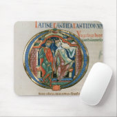 Tapis De Souris La lettre initiale "O" Osculatur je - laissez-moi (Avec souris)