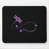 Tapis De Souris La libellule de sensibilisation Vous Ne Vous Souve (Devant)