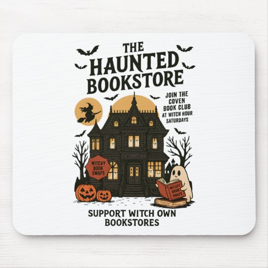 Tapis De Souris La librairie hantée (Devant)