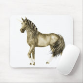 Tapis De Souris la licorne d'or Mousepad (Avec souris)