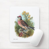Tapis De Souris La linotte de rose (Avec souris)