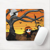 Tapis De Souris "La longue promenade" Mousepad (Avec souris)