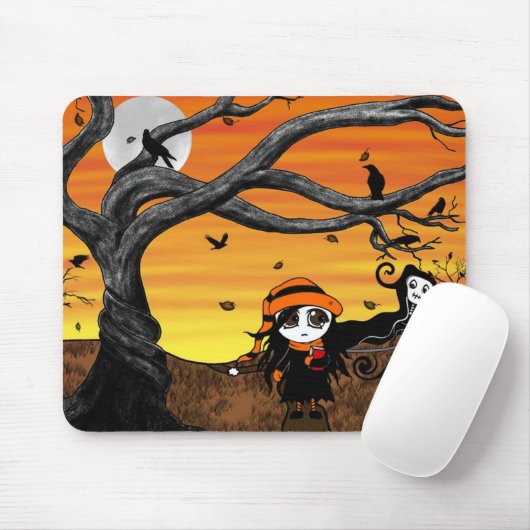 Tapis De Souris "La longue promenade" Mousepad (Avec souris)