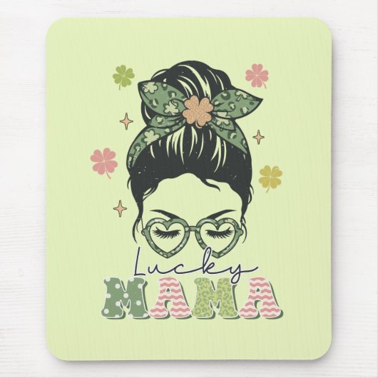 Tapis De Souris La Lucky Mama de St. Patrick (Devant)