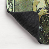 Tapis De Souris La Lune d'Alphonse Mucha (Coin)