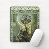 Tapis De Souris La Lune d'Alphonse Mucha (Avec souris)