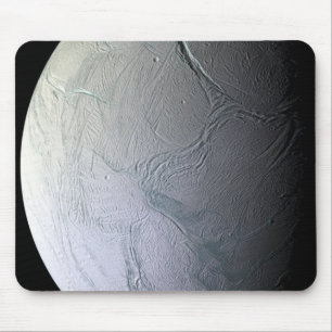 Tapis De Souris La lune de Saturne Encelade