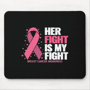 Tapis De Souris La lutte est ma lutte contre le cancer du sein de