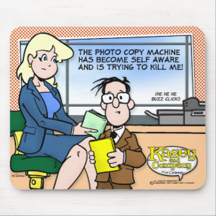 Tapis De Souris La machine de copie