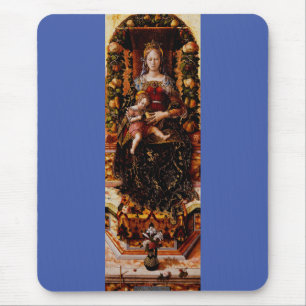 Tapis De Souris La Madonna della Candeletta Carlo Crivelli Art
