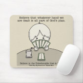 Tapis De Souris La main sur laquelle nous sommes confrontés (Avec souris)