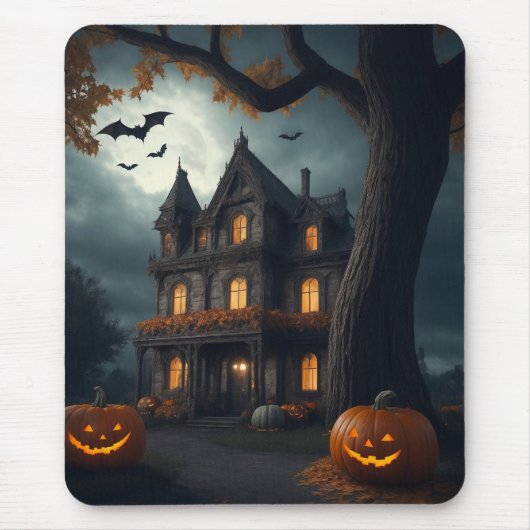 Tapis De Souris La Maison à côté de l'Arbre du Mort (Devant)