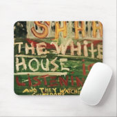 TAPIS DE SOURIS LA MAISON BLANCHE ÉCOUTE (Avec souris)