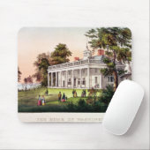 Tapis De Souris La maison de George Washington (Avec souris)