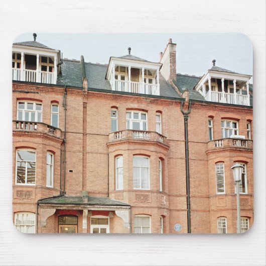 Tapis De Souris La maison d'Oscar Wilde dans la rue de Tite, (Devant)