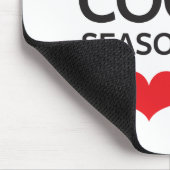 Tapis De Souris La maison fait cuire la saison avec amour (Coin)