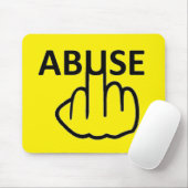 Tapis De Souris La Maltraitance de Mousepad est terrible (Avec souris)