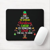 Tapis De Souris La Meilleure Façon De Diffuser La Soirée De Noël E (Avec souris)