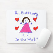 Tapis De Souris La meilleure maman au monde (Avec souris)