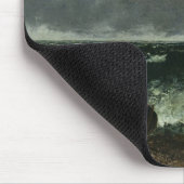Tapis De Souris La mer orageuse ou, la vague, 1870 (Coin)