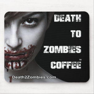 Tapis De Souris La mort au café de zombis