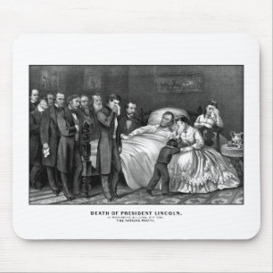 Tapis De Souris La mort du Président Lincoln