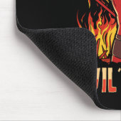 Tapis De Souris La musculation de la presse de Satan Devil (Coin)
