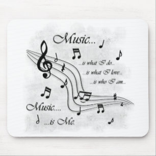 Tapis De Souris La musique est moi