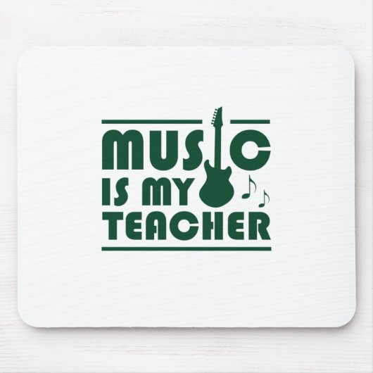 Tapis De Souris La musique est mon professeur (Devant)