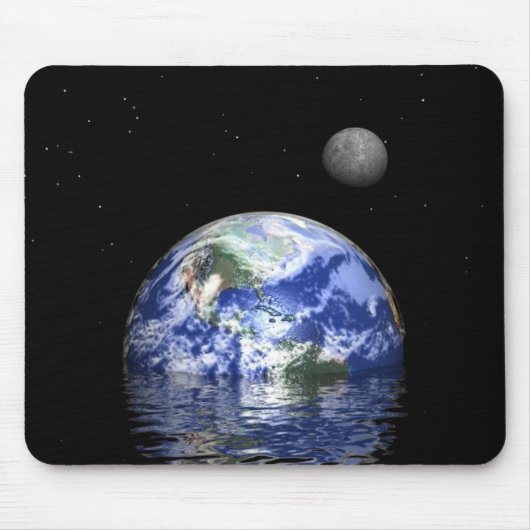 Tapis De Souris La naissance de la terre Mousepad (Devant)