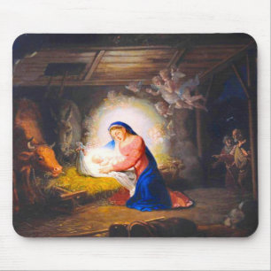 Tapis De Souris La Nativité du Christ