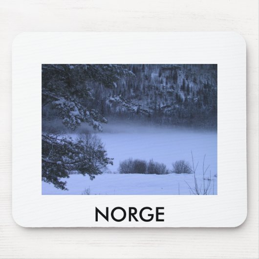 Tapis De Souris La Norvège Mousepad (Devant)