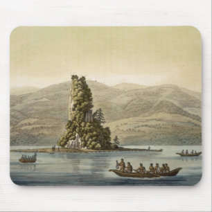 Tapis De Souris La nouvelle Norfolk près de Vancouver (gravure de