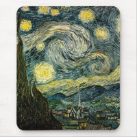 La nuit étoilée de Vincent van Gogh (1889)