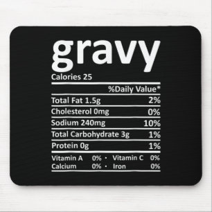 Tapis De Souris La nutrition grasse Fun Thanksgiving Noël F